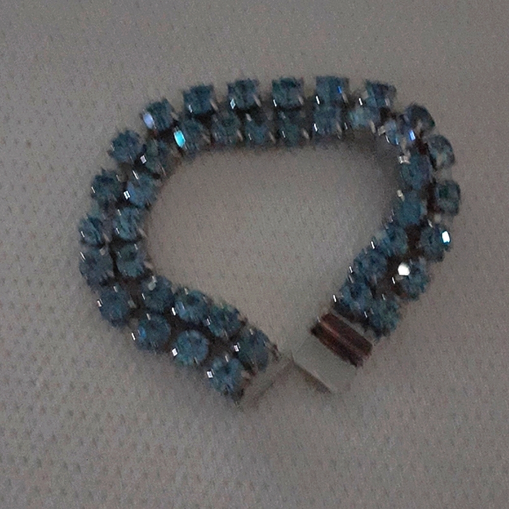 VINTAGE Rhinestone bracelet - Picture 3 of 4